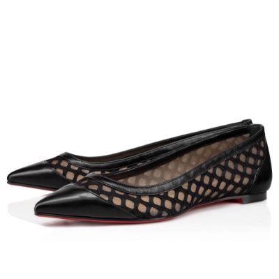 Zapatos Planos Galativi Christian Louboutin Mujer - Negros - 1210323BK01